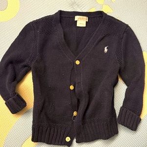 Like new cardigan Ralph Lauren 24 M navy